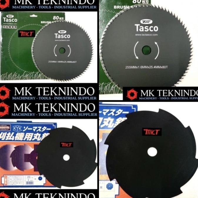 

Berkualitas 80T / 8T Mata Pisau Potong Rumput Bulat Brush Cutter Circular Blade