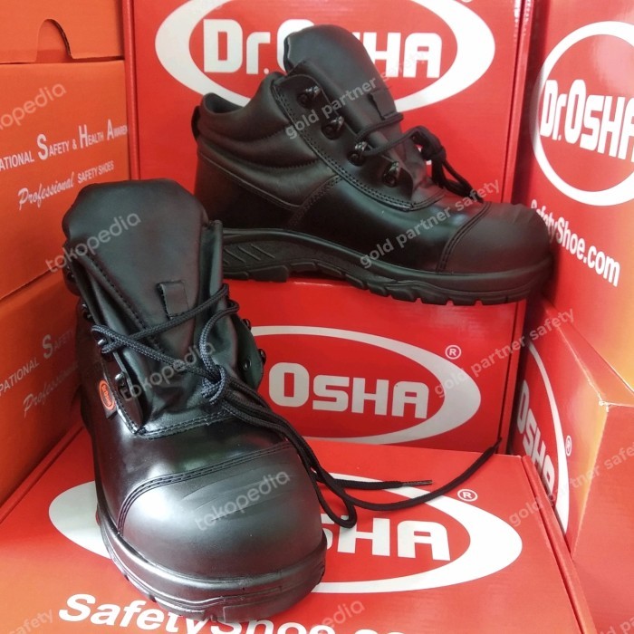 Jual Sepatu Safety Shoes Dr Osha 3236 Elite Ankle Boots S2 Waterproof (New)