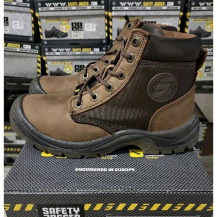 Jual Sepatu Safety Jogger Dakar Brown S3