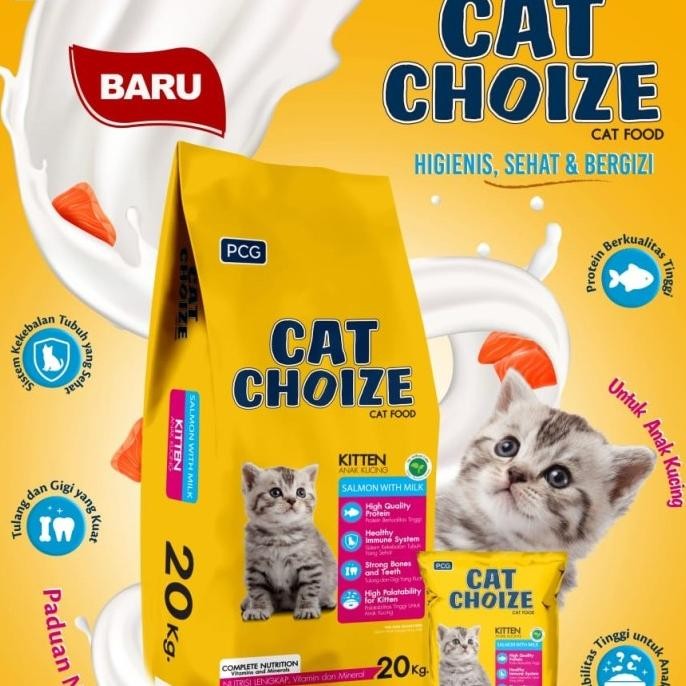 

CAT CHOIZE KITTEN 20KG ORIGINAL
