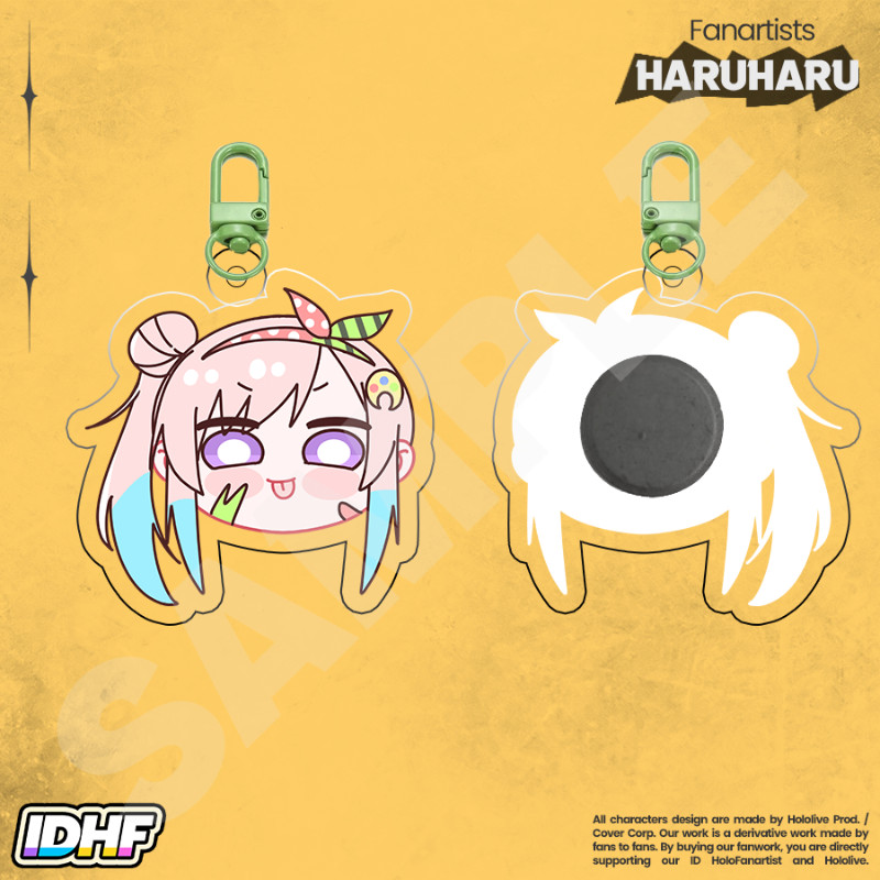 Ganci Magnet Kulkas Airani Iofifteen - HoloID - Haruharu