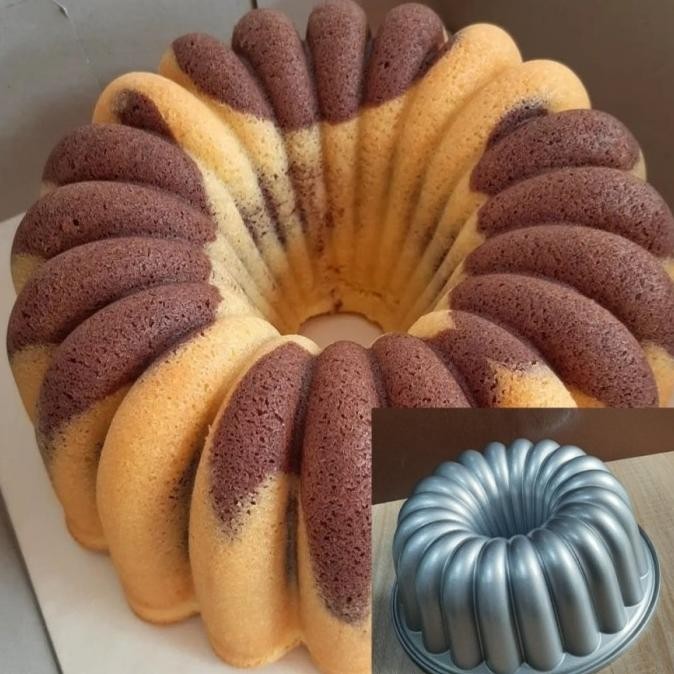 

DISKON Loyang Kue Bolu Cetakan Kue Marmer Cake Classic Pan