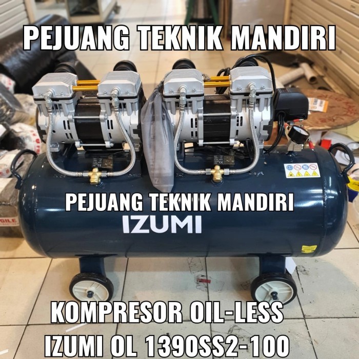 Ready oke] KOMPRESOR / COMPRESSOR ANGIN IZUMI OL1390SS2-100 / IZUMI OL 1390SS