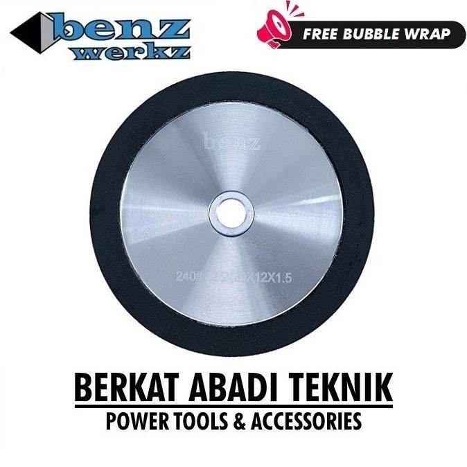 

Berkualitas BENZ Diamond Asah 4 Inch 2 Sisi Mata Pisau Batu Serut Grinding Wheel