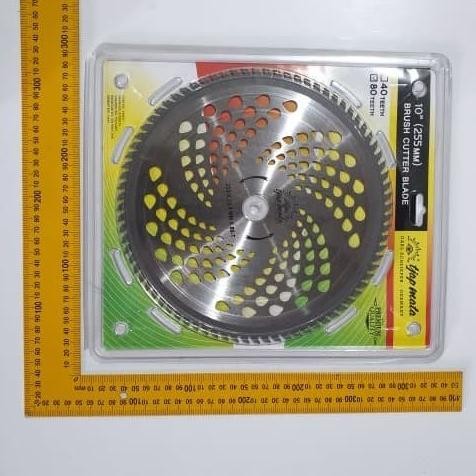 

Berkualitas TJAP MATA Pisau Mesin Potong Rumput Bulat Round Brush Cutter Blade 80T