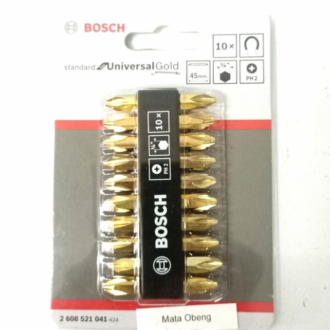 ori - mata bor obeng magnet / screw driver bosch ph 2 plus