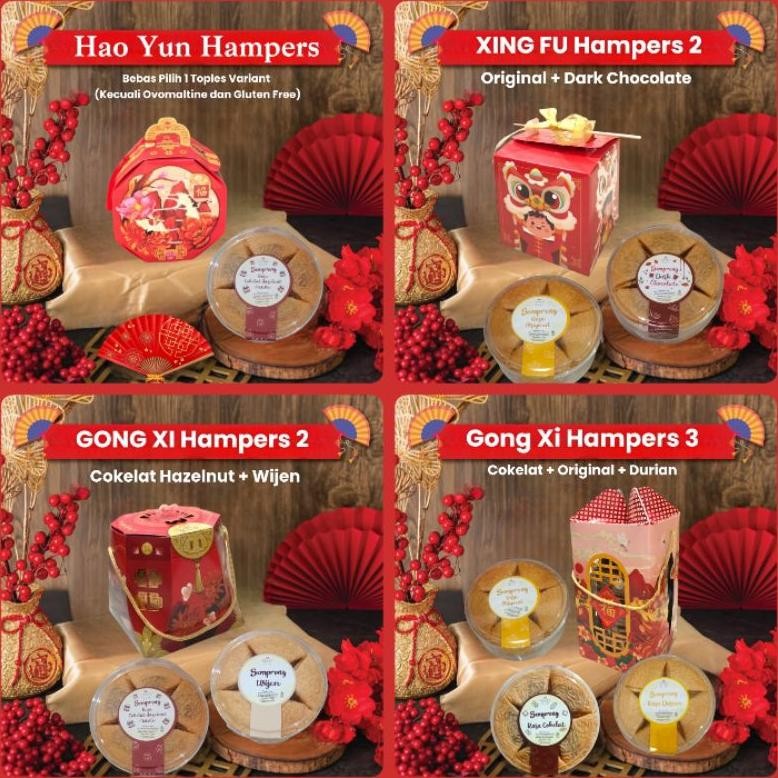 

Hampers IMLEK 2025/Hampers CNY/Gift/Hampers Ultah/Dll - Loves Semprong