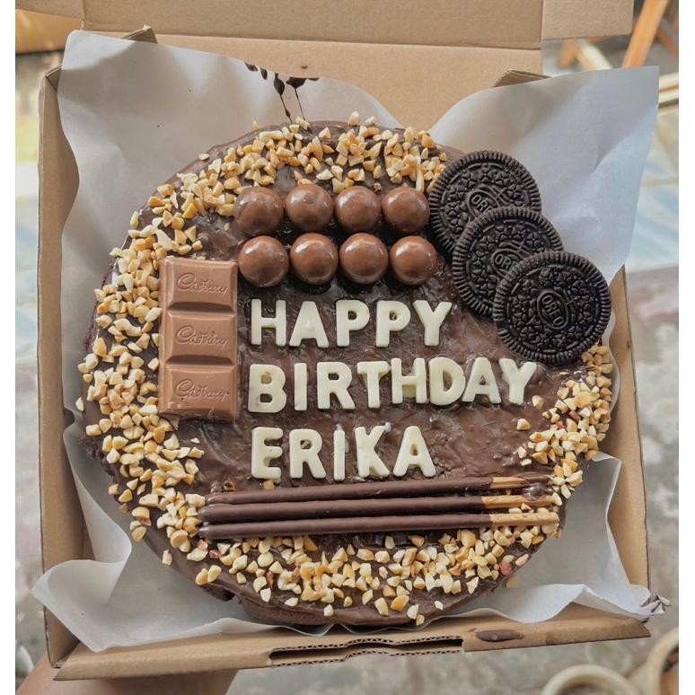 

Brownies Birthday | Kue Ulang Tahun | Free Lilin Free Pisau