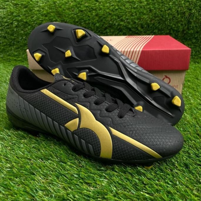 SEPATU BOLA ORTUSEIGHT LIBERTE HITAM GOLD PREMIUM GRADE ORI