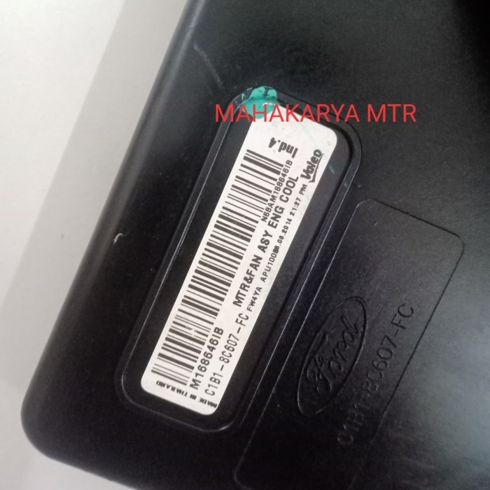 extra cooling fan fiesta motor fan assy radiator komplit ford fiesta