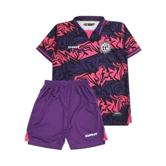 DMNT JERSEY SETELAN FUTSAL SEPAKBOLA RIVELINO PHANTOM PINK