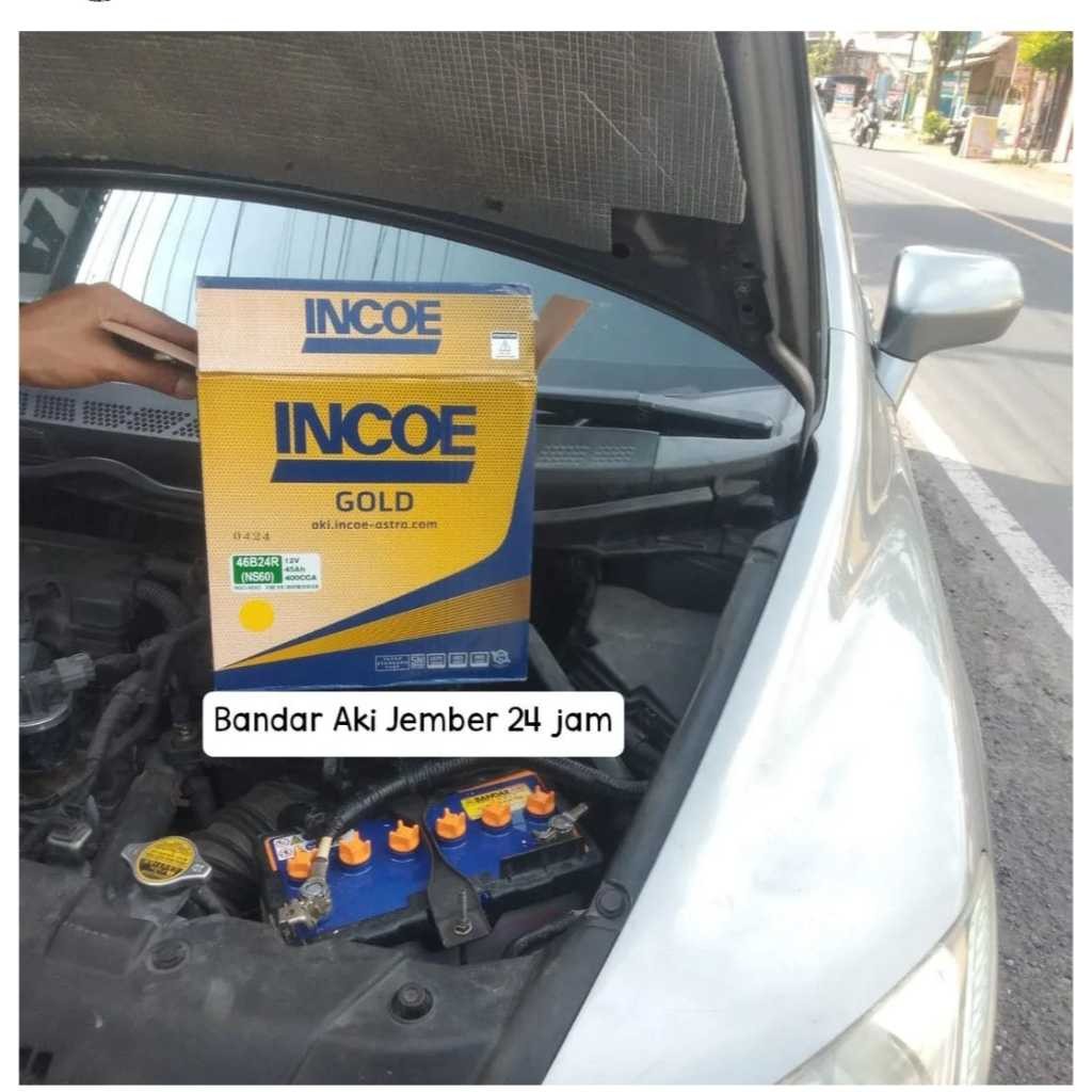 AKI INCOE GOLD DAN INCOE PREMIUM NS60 / NS60L / NS60LS = 45 AMPER60 LS = 45 Amper KL4u