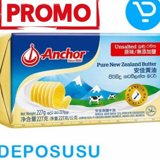 

Mentega Anchor Butter 227Gr Grabgoend Only
