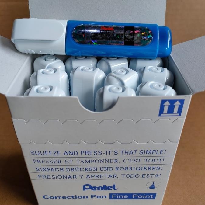 

NEW pentel tipe x correction gepeng model stabilo ZL31W 12ml original