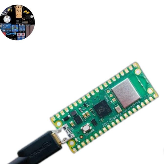 TERMURAH - RASPBERRY PI ZERO WH + HEADER SOLDER ORIGINAL