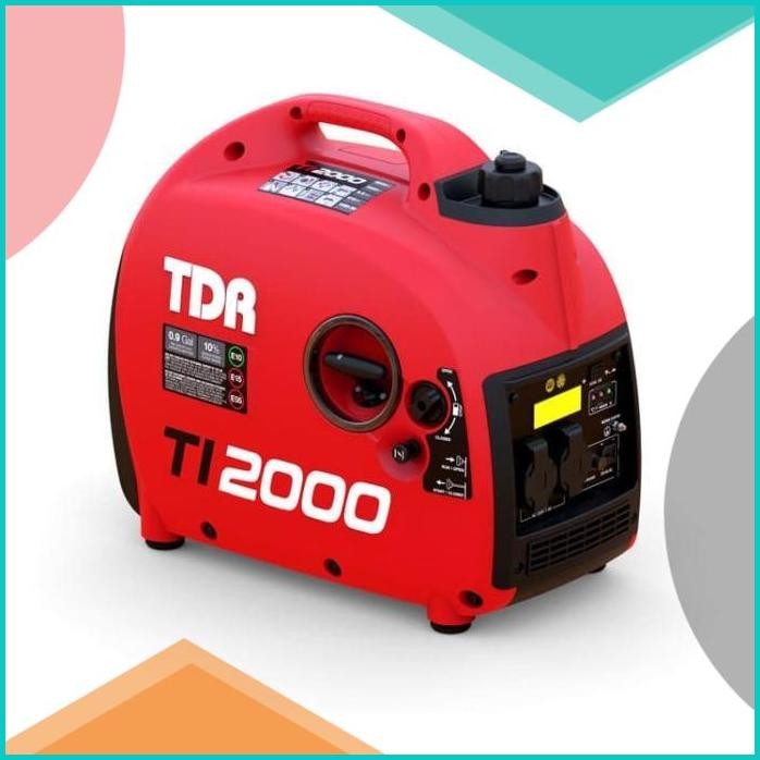 Genset inverter TDR power generator set T 2000i 1600watt 07D35Z4 :)