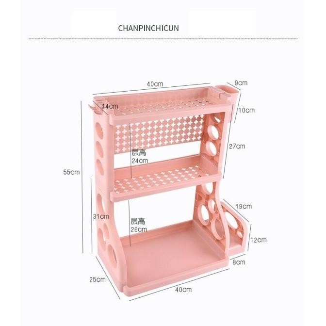 MINIMALIS 3 SUSUN RAK BUMBU DAPUR 3 SUSUN RAK DAPUR MINIMALIS