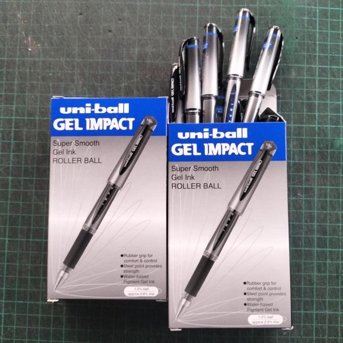 

BEBAS ONGKIR - Pulpen Uni-Ball Gel IMPACT UM-153 S BIRU