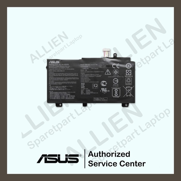 Original Baterai Asus FX504GD FX504GE FX504GM FX505DY FX505GD FX505GE FX505GM