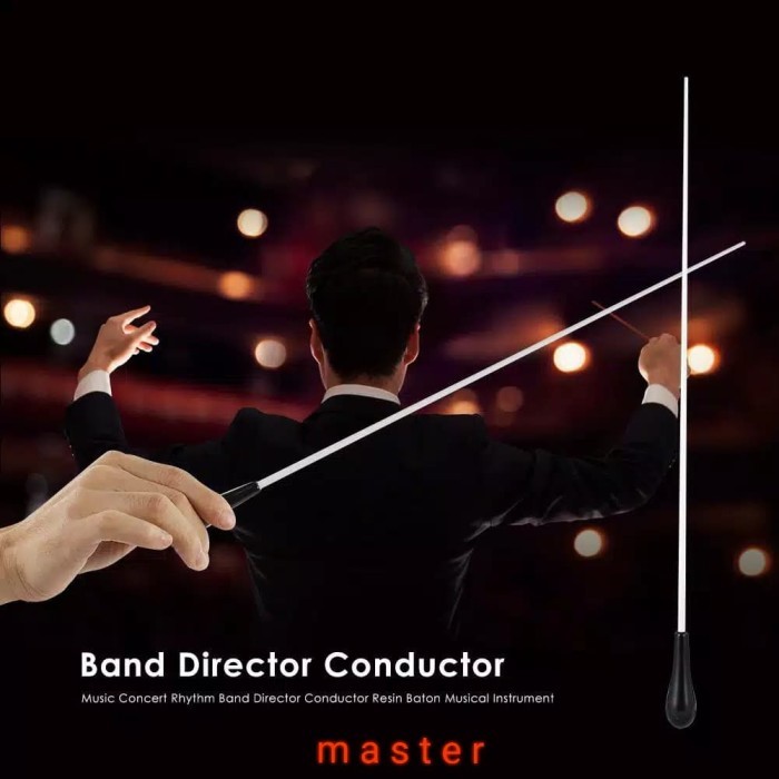 Stick Conductor Baton Music Tongkat Dirigen Stick Konductor Musik besi kuat