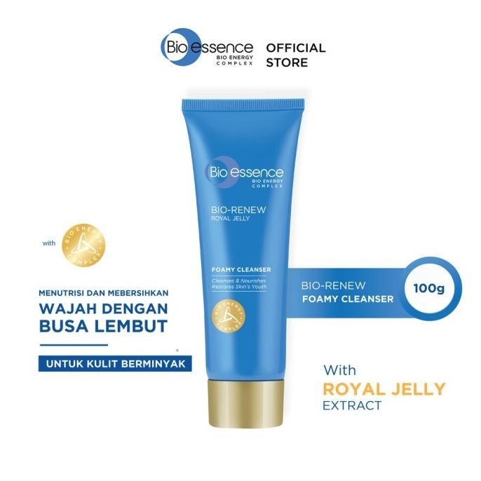 

TERSEDIA BIO ESSENCE BIO-RENEW FOAMY CLEANSER 100 GR - FOAM CLEANSER