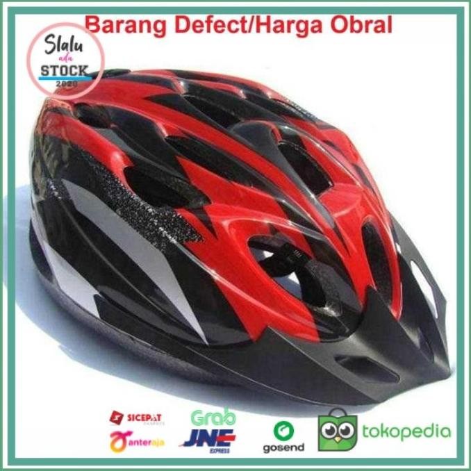 

TERSEDIA HELM SEPEDA EPS FOAM PVC SHELL (OBRAL/DEFECT) - X31