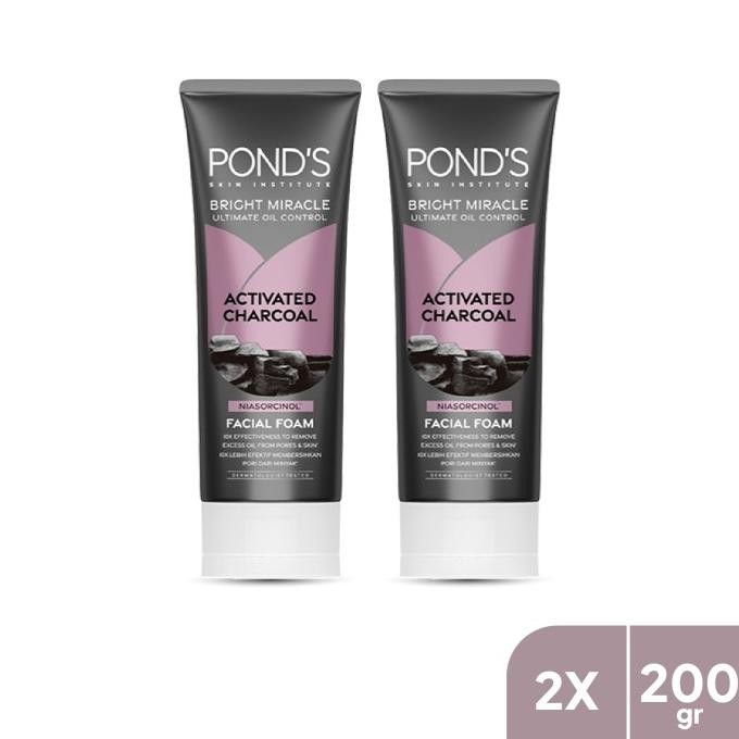 

TERSEDIA PONDS BRIGHT MIRACLE ULTIMATE OIL CONTROL FACIAL FOAM 200G X2