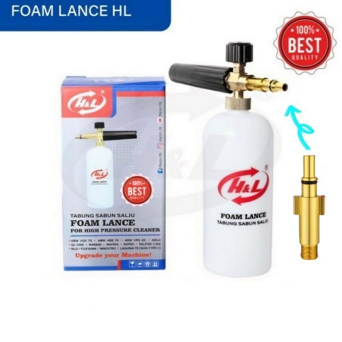 

TERSEDIA FOAM LANCE UNTUK JET CLEANER MAXIMUS (FOAM LANCE H&L)