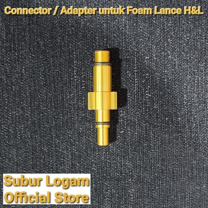 

TERSEDIA CONNECTOR ADAPTER UNTUK JET CLEANER BOSCH AQUATAK KE FOAM LANCE H&L