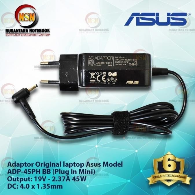 Charger Adaptor Asus VivoBook 14 A1400EA 19V 2.37A Original