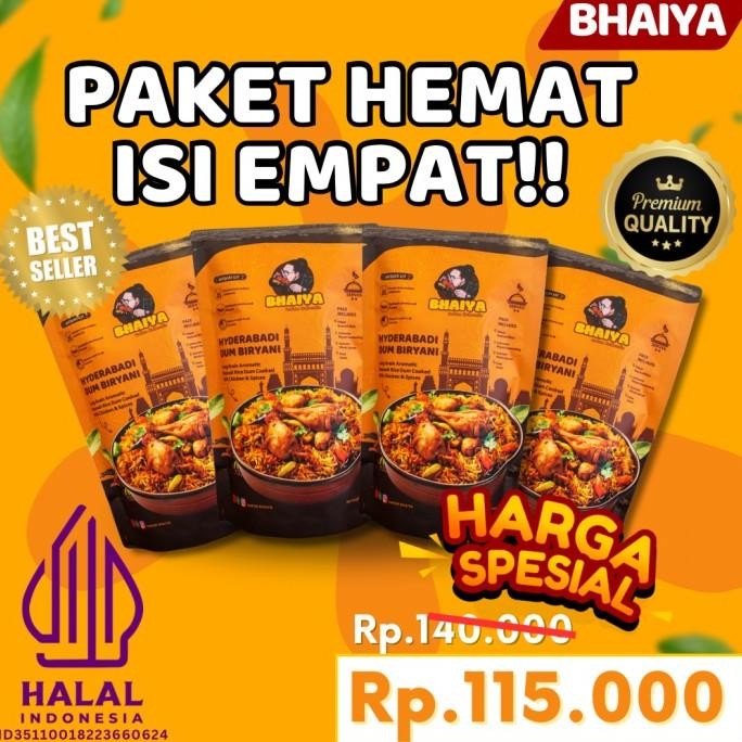 

PROMO SPECIAL PAKET HEMAT ISI 4 BIRYANI KIT KODE 709