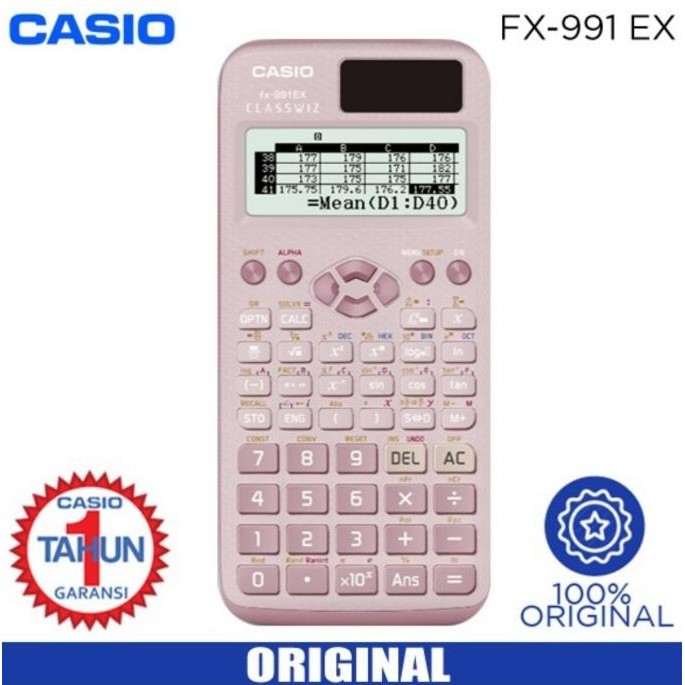 

TERLARIS - Kalkulator Scientific Casio FX-991EX Scientific Calculator FX991EX