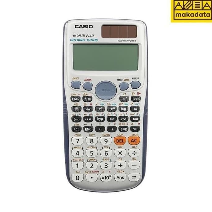 

TERBARU - CALCULATOR | KALKULATOR CASIO SCIENTIFIC FX 991 ID PLUS MURAH