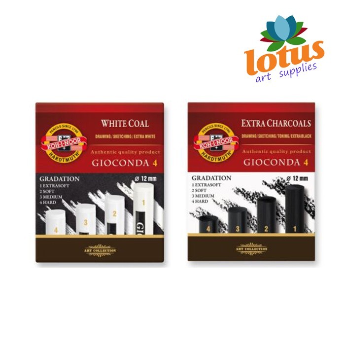 

TERBARU! KOH-I-NOOR Gioconda Extra Charcoals Set ( isi 4 )