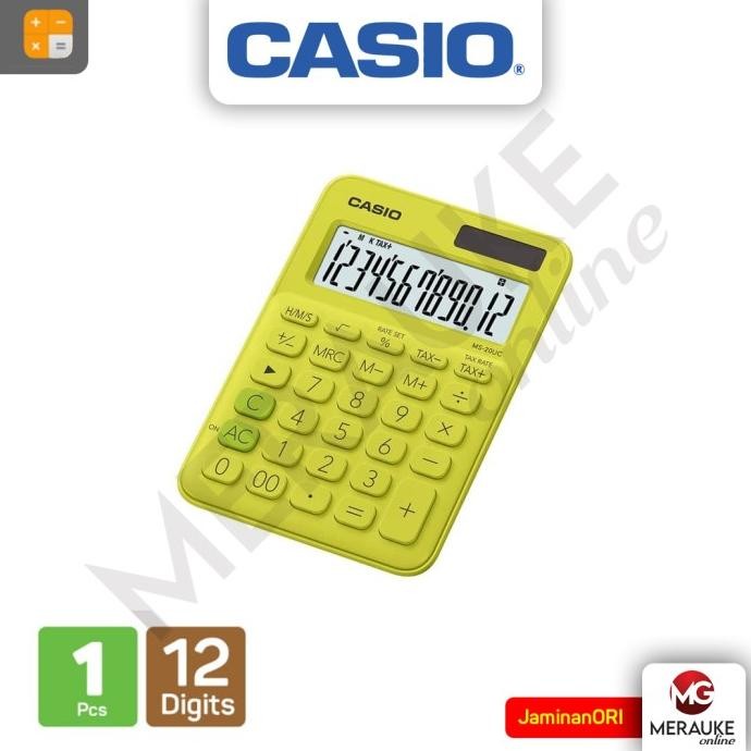 

TERMURAH - Calculator CASIO MS-20UC Colorful