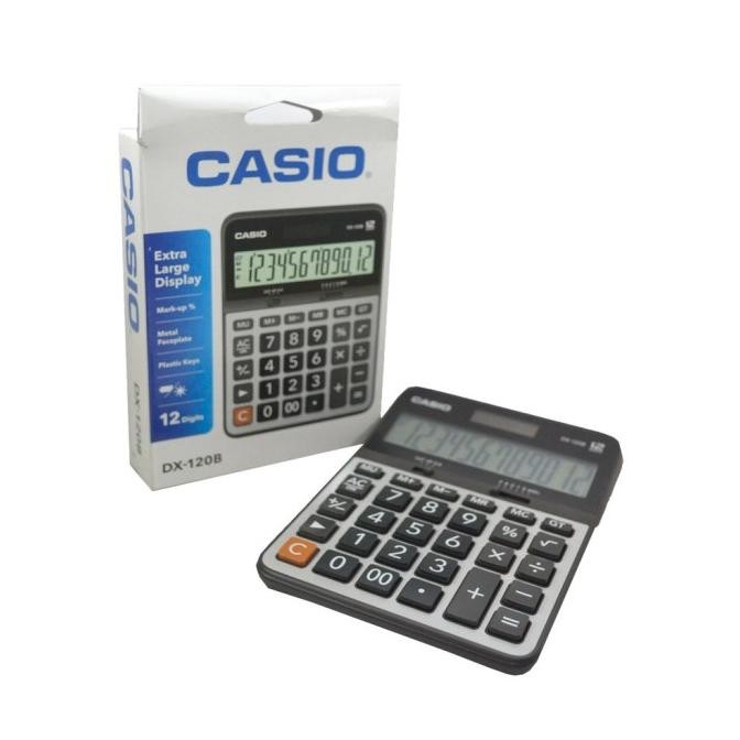 

TERMURAH - Kalkulator Calculator Casio DX-120B Original 12 digit DX 120 B