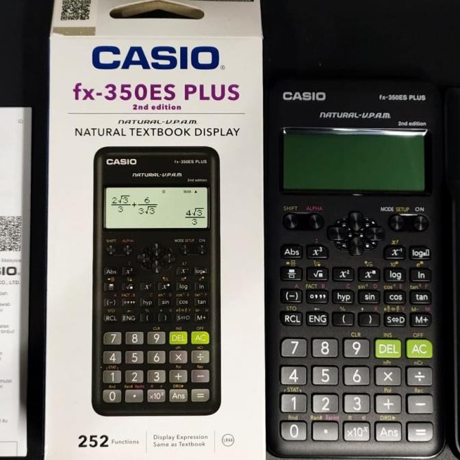 

TERBARU - kalkulator / Casio Scientific Calculator fx 350es plus