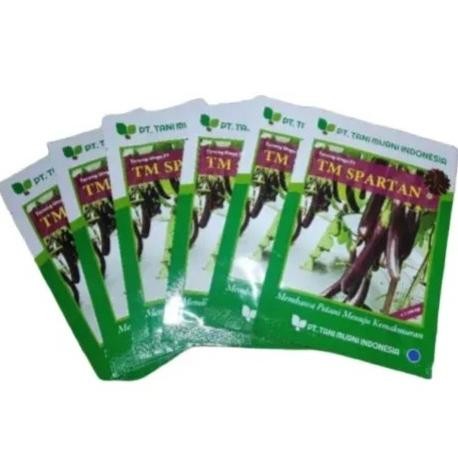 Biji Benih Terong Ungu Tm Spartan Ori - Repack 100 Bibit Terong Ungu -
