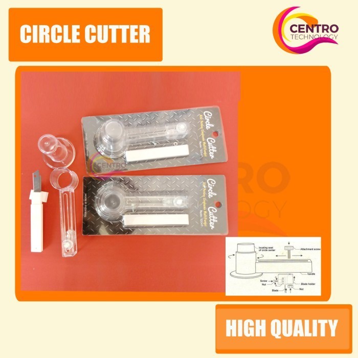 

Circle Cutter / Pemotong Kertas untuk Pin DISKON Kode 775