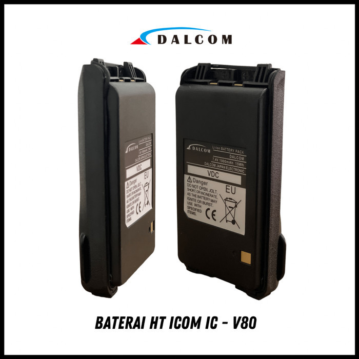 Baterai Ht Icom Ic-V80 V80 Lithium Murah