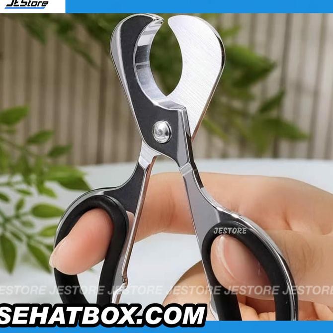 Sale Gunting Obat (Strong) Stainless Pill Cutter Scissor Vitamin Alat Potong Obat Gunting Obat  Pil 