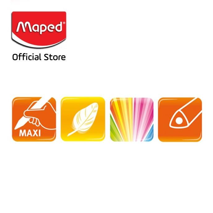 

Maped Crayon / Krayon Oil Pastel 48 warna kemasan Plastic Box