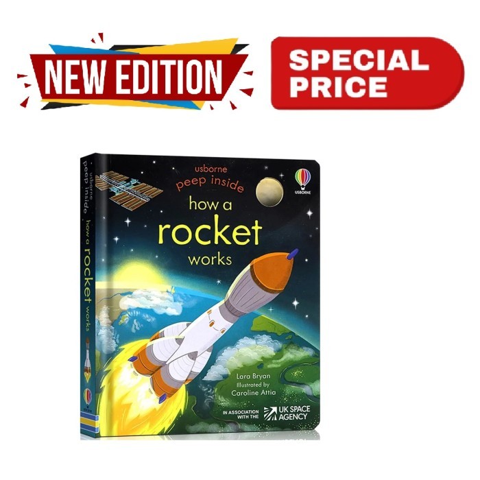 Usborne Peep Inside How a Rocket Works Association UK Space Agency