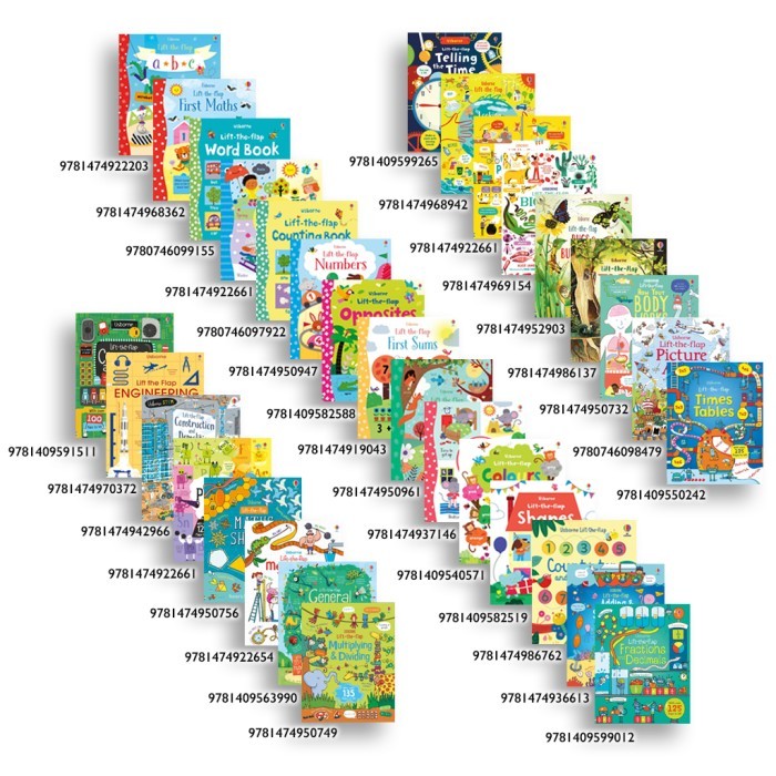 

PROMO! Buku Usborne Lift The Flap Book Collection