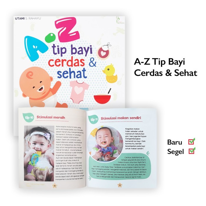 

PROMO! Buku Tips Pengasuhan Bayi Pandai : A - Z Tip Bayi Cerdas & dan Sehat