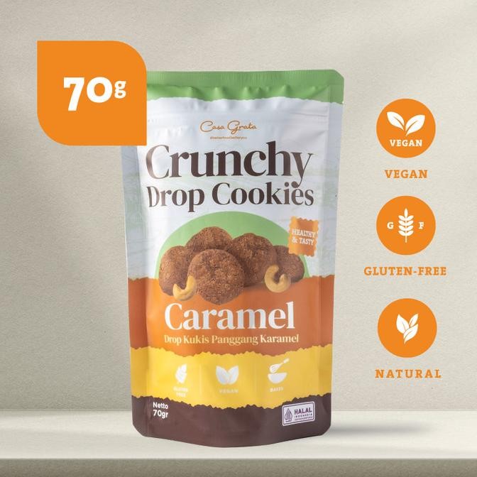 

READY STOCK BALI Caramel Cookies by Casa Grata - Gluten Free, Vegan, natural, baked