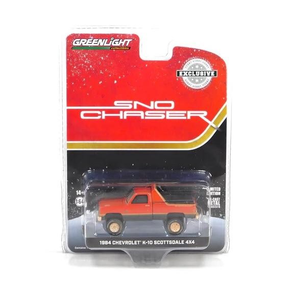 Greenlight 1984 Chevrolet K-10 Scottsdale 4x4 - Sno Chaser 30461