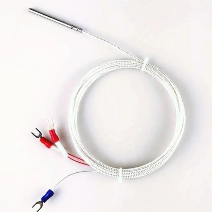 RTD PT1000 sensor suhu PT 1000 model kabel tahan air CLASS A Import Premium