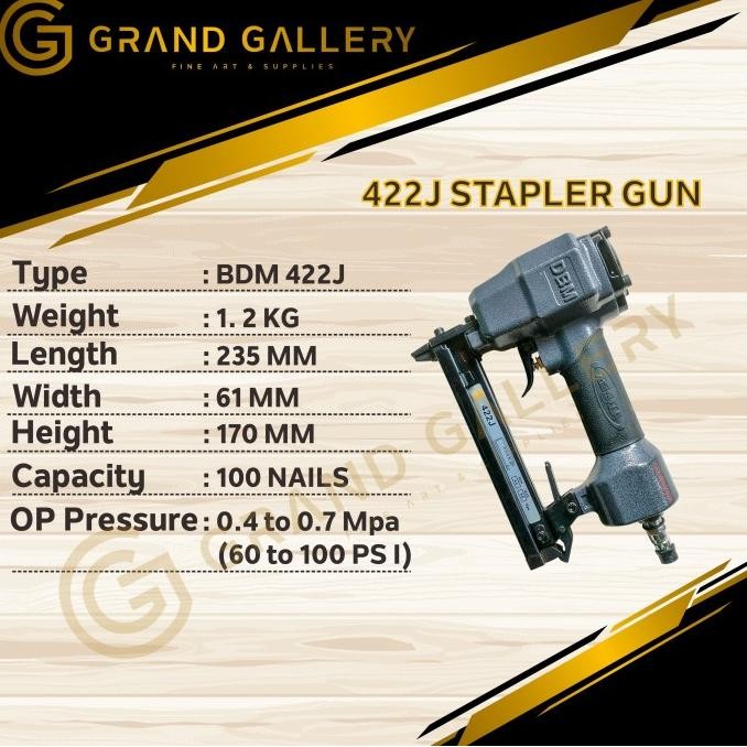 

Promo ALAT TEMBAK STAPLES / STAPLER / STAPLES GUN / FINISH NAILER / DBM 422J COD