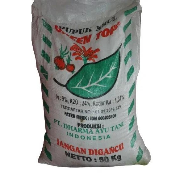 Pupuk NKCL Pupuk Kcl Green Top 50Kg Produk Original Pabrik